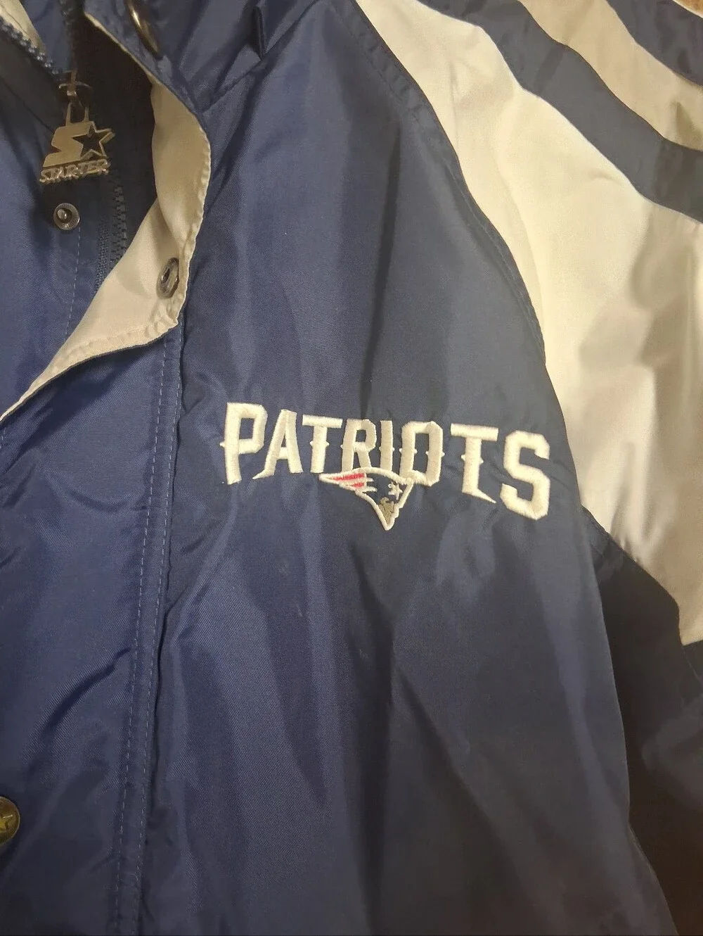 New England Patriots NFL STARTER PRO LINE WINTER JACKET - XXL